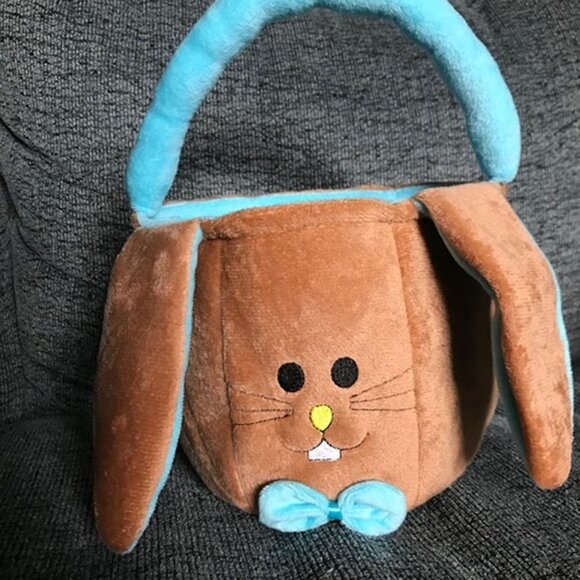 NEW Easter Basket for Kids Empty - Bunny Easter Buckets with Rabbit Ears - Picture 8 of 8